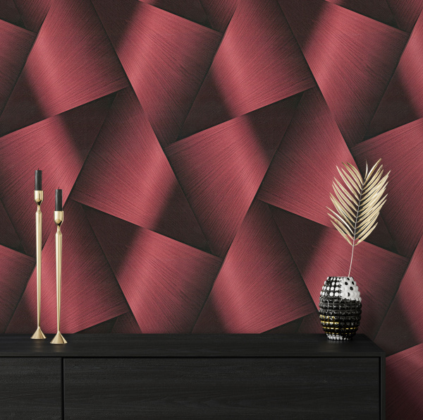 Обои Euro Decor Halo 7342-06 (10,05*1,06)(6) винил горячего тиснения на флизелине