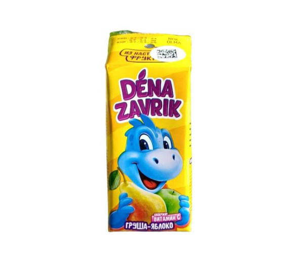 Нектар Dena Zavrik Грушево-яблочный 0,2л