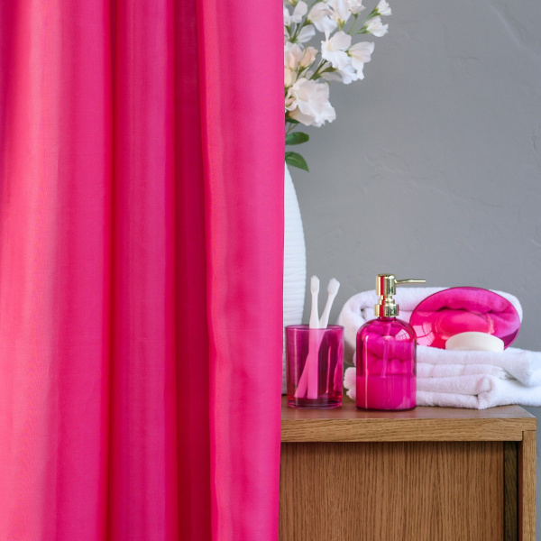 Мыльница Bright Colors, 10,5х15х1,5 см.,розовый