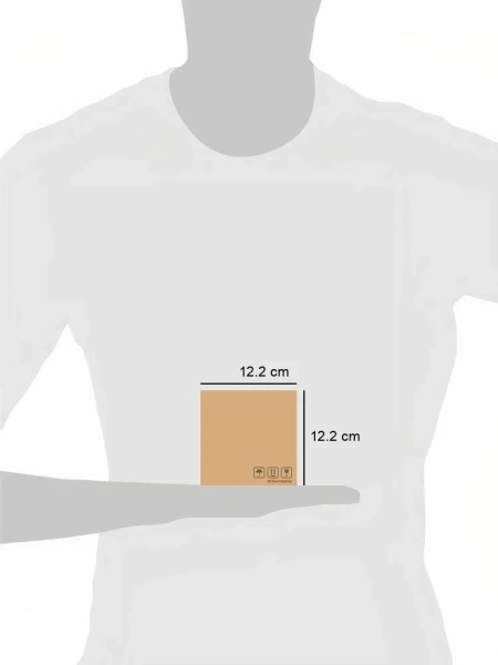 Подсвечник из цветного стекла Вещицы D12 см, голубой