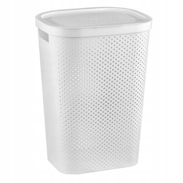 Корзина для белья CURVER INFINITY 60л белая