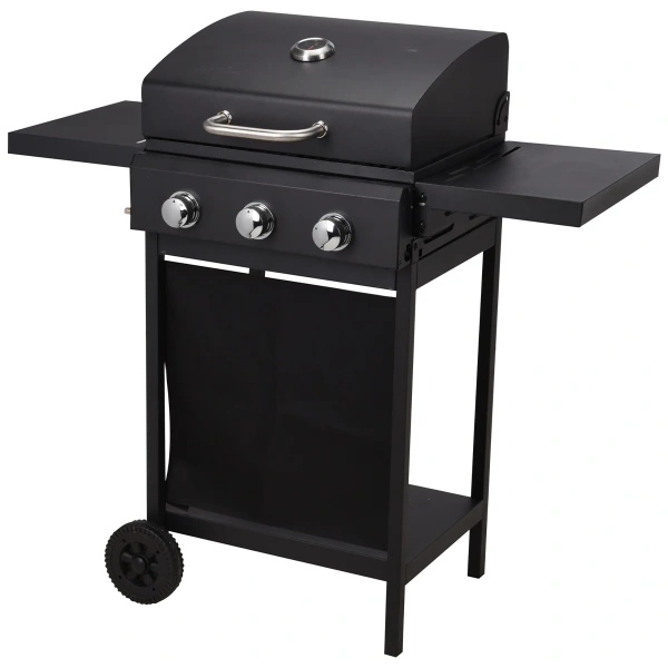 Барбекю газовый BBQ площадь приготовления 48х38 см 3 конфорки по 2,8 кВт X88000020 К