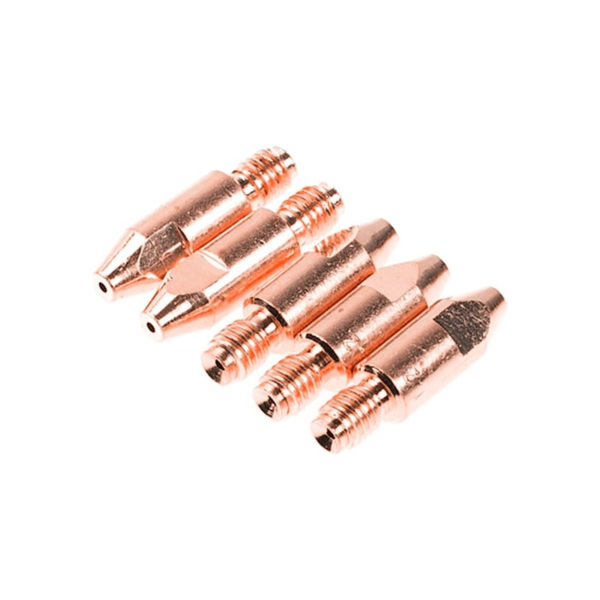 Наконечник контактный Ф 1.2 мм M6х28 мм E-Cu (набор 5 шт) SOLARIS, арт.WA-3485