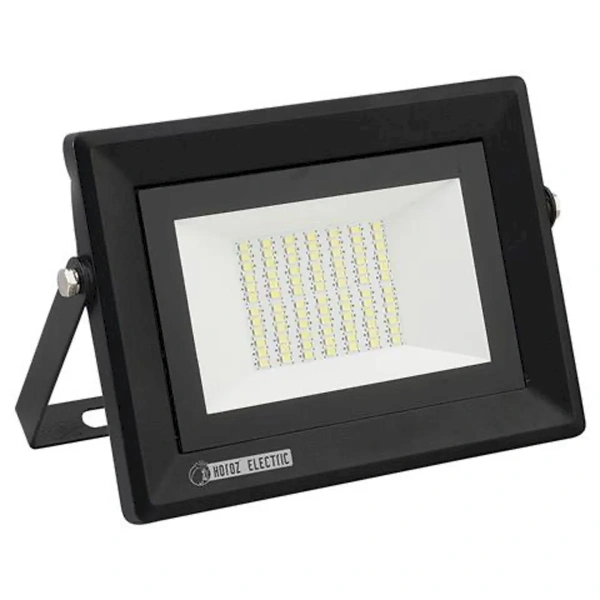 Прожектор Horoz 068-008-0050 50W BLACK 6400K 220-240V LED PROJ