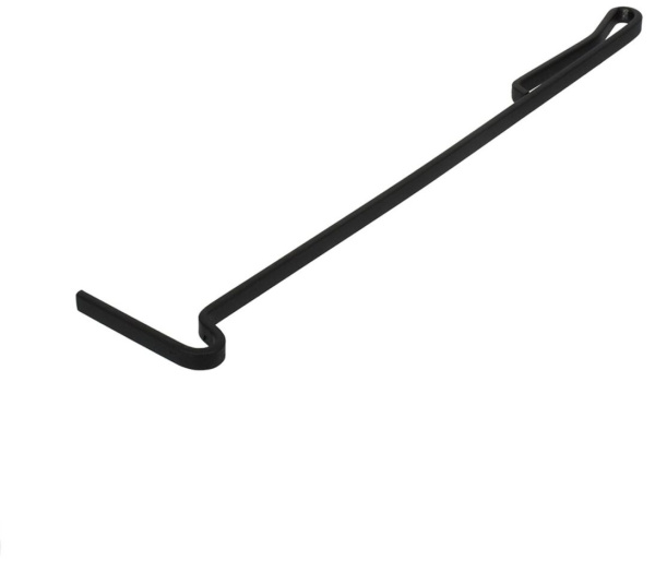 Кочерга кованая черная Печные штучки 51 см 33541