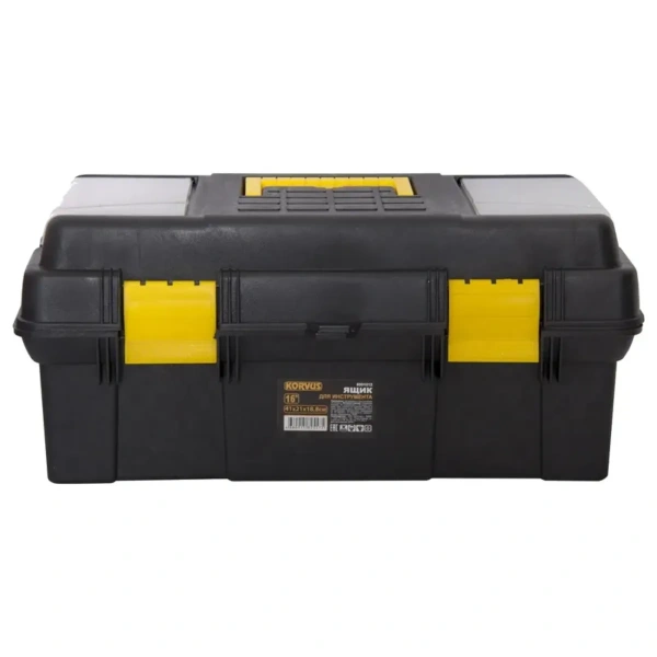 Ящик для инструмента пластмасс. 41х21х18.5 см (16") с лотком и органайз.20220 ТРЕК, арт.TR20220