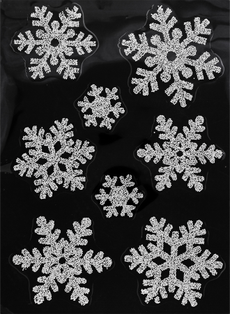 Наклейки на окна Atmosphera 29х40 см 4 вида в ассортименте 122154