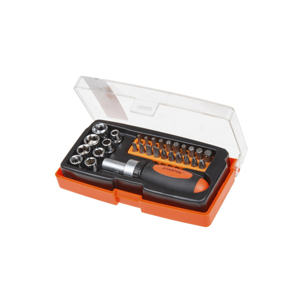 Набор бит/головок c реверсивной отверткой 29пр. STARTUL PROFI (ST3049-29), арт.ST3049-29