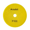 Круг алмазный гибкий шлифовальный  Р100 100мм сухое шлифование RAGE by VIRA
