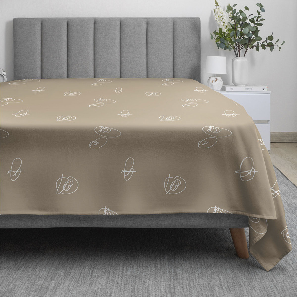 Простыня Волшебная Ночь 200х220 см Фиалка Монмартра