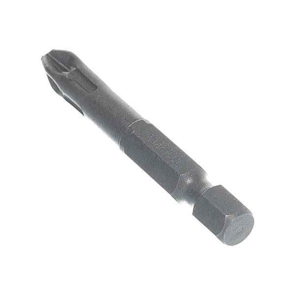 Биты KRAFTOOL ЕХPERT торсионные кованые обточенные Cr-Mo сталь тип хвостовика E 1/4 PZ3 50мм 2шт