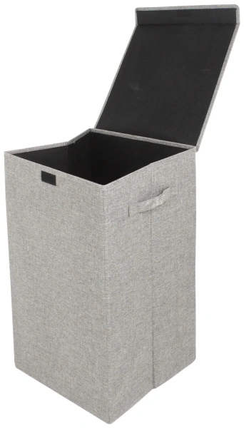 Корзина для белья Tendance складная 35х35х60 см GREY 8718180