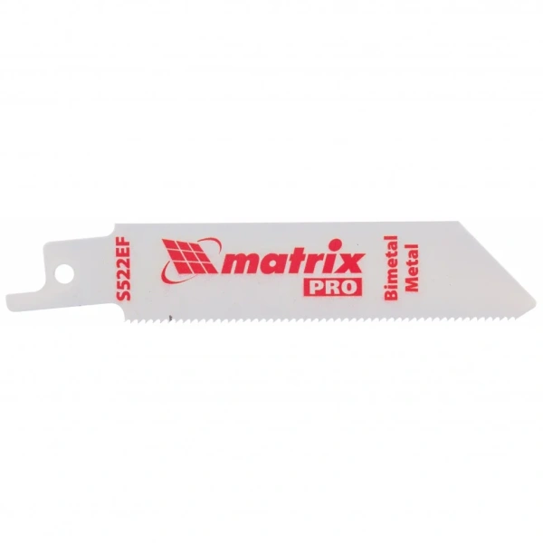 Полотна по металлу для сабельной пилы S522EF 75 / 1,4 мм, Bimetal, 2 шт., PRO// Matrix