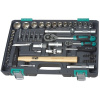 Набор инструментов STELS 1/2" 1/4" CrV пластиковый кейс 76 предметов (Арт. 14104)