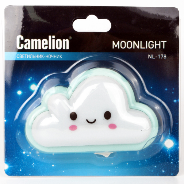 Ночник Camelion NL-178 "Облако" (LED ночник с выкл, 220V) Ночник Camelion NL-178 "Облако" (LED ночник с выкл, 220V)