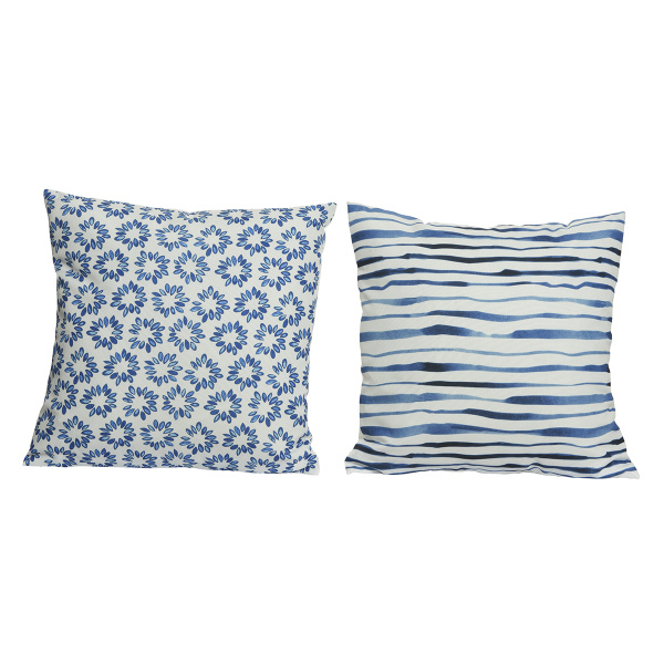 Подушка декоративная 45х45х5 см 2 цвета в ассорт. 870439 Kmg