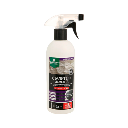 PROSEPT CEMENT CLEANER - Удалитель Цемента, готовый состав, 0,5л.