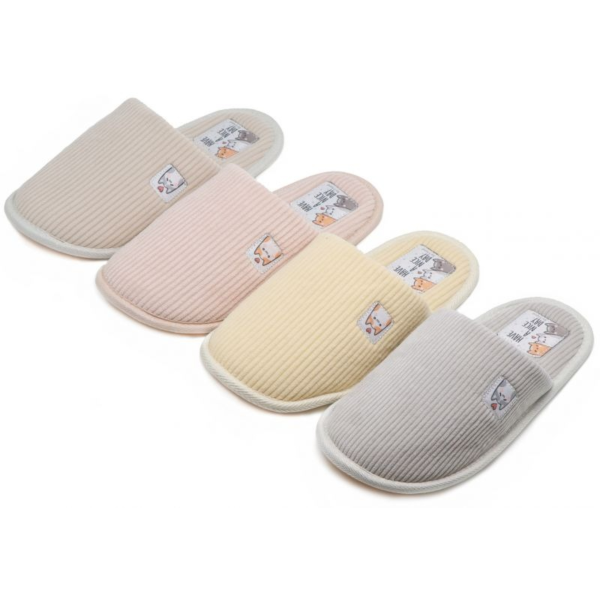 Тапочки домашние женские р-р 36-41 4 цв.в ассортименте 4431 W-CH-C