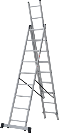 Лестница трехсекционная 3х9