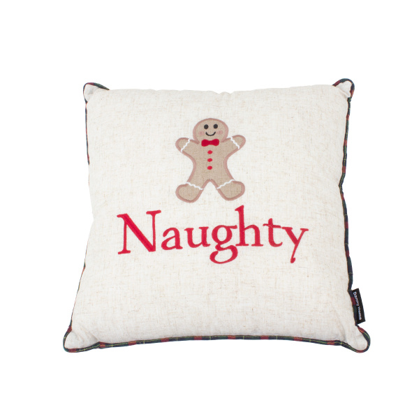 Подушка декоративная DH Пряничный человечек 45х45 см PL21-08