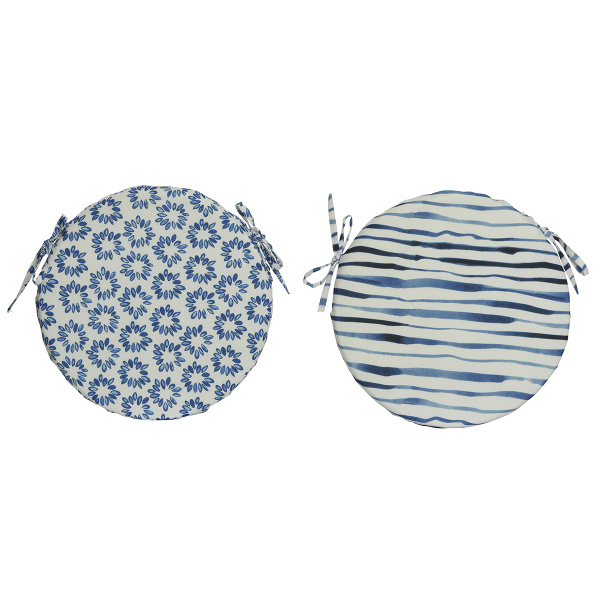 Подушка на стул круглая 38х4 см 2 цвета в ассорт. 870438 Kmg