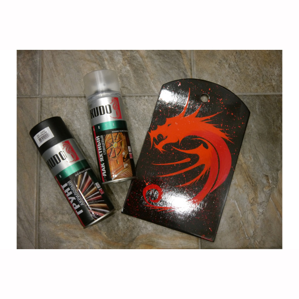 Грунт KU-2103 универсальный акриловый черный, 520мл