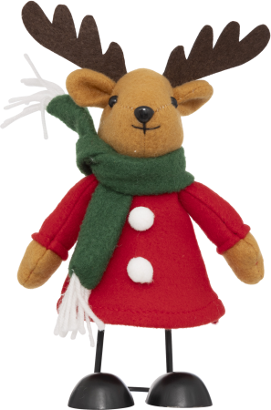 Фигурка декоративная Atmosphera на пружине, 4 вида в ассортименте 22 см 208424