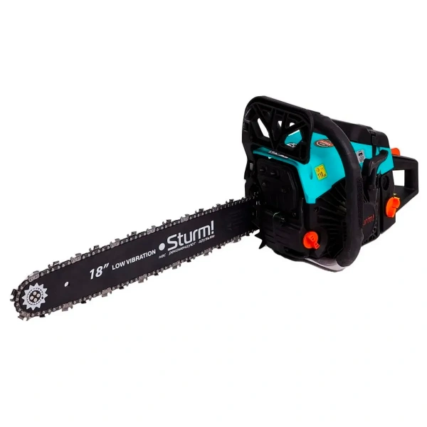 Бензопила Sturm! GC99522B, 2.9кВт, 455мм, шаг цепи 0,325", ЛЕГКИЙ СТАРТ, ТОРМОЗ ЦЕПИ