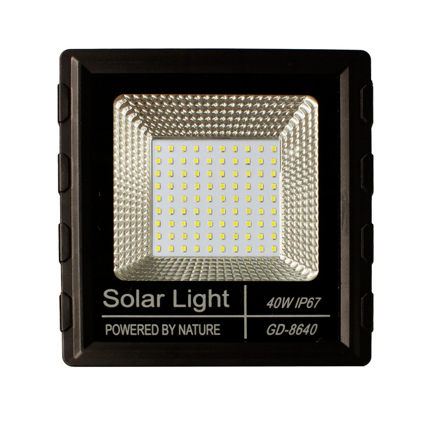 Прожектор светодиодный WXH-VR8640 2000 мАч 20 Вт (зарядка от солнечной панели)