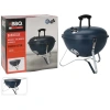 Барбекю круглый BBQ 37 см чаша 0,7 мм, крышка 0,4 мм синий C83000400 К