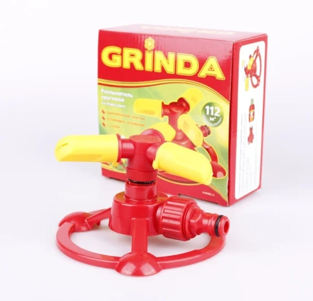 Распылитель GRINDA CLASSIC Quick-Connection System круговой на подставке пластмассовый 3 сопла