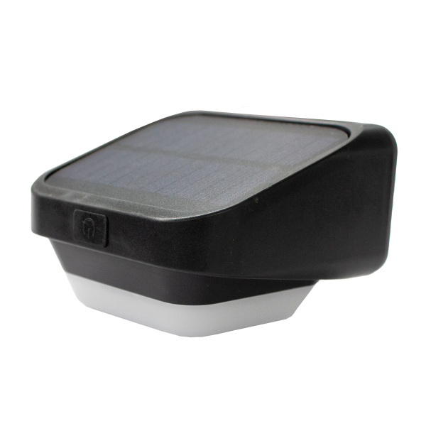 Светильник светодиодный WXH-8808  для забора (маленький)  800 мА 3 Вт (зарядка от солнечной батареи)