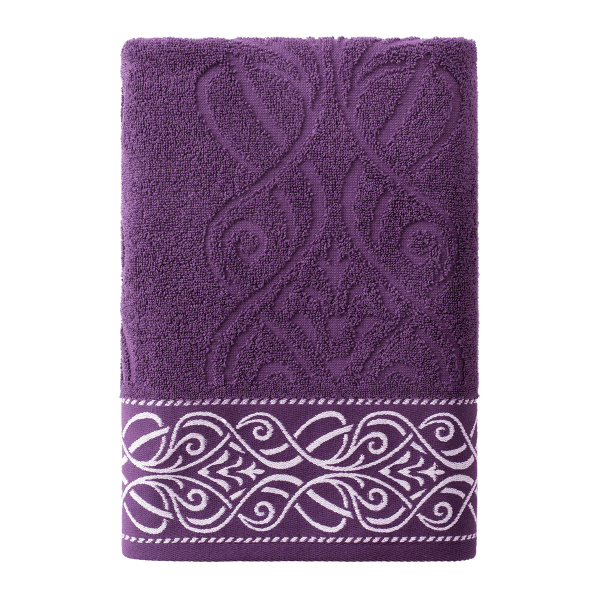 Полотенце Самойловский Текстиль Толедо 50х90 см баклажан