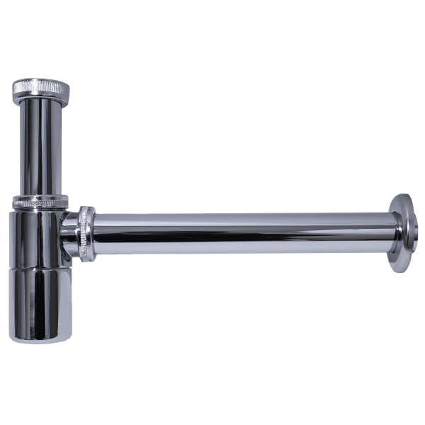 Aquant Сифон металлический для умывальника 1 1/4х32  без выпуска