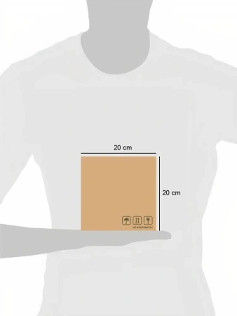 Шар елочный 20 см House of seasons серебро 1124651