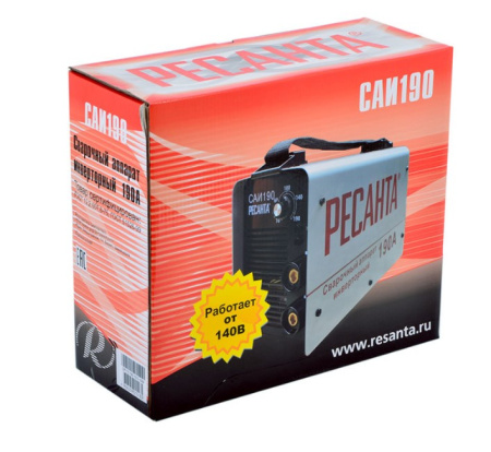 Аппарат сварочный РЕСАНТА инверторный САИ 190 65/2