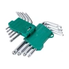 Набор ключей Torx T10-T50 9шт коротких ВОЛАТ, арт.11025-09