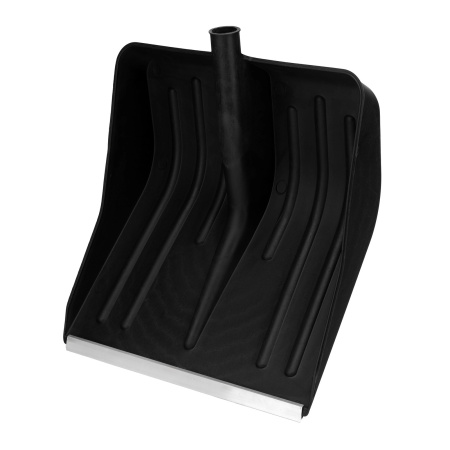 Лопата для уборки снега пластиковая, 420х425 мм, без черенка, Россия// Сибртех