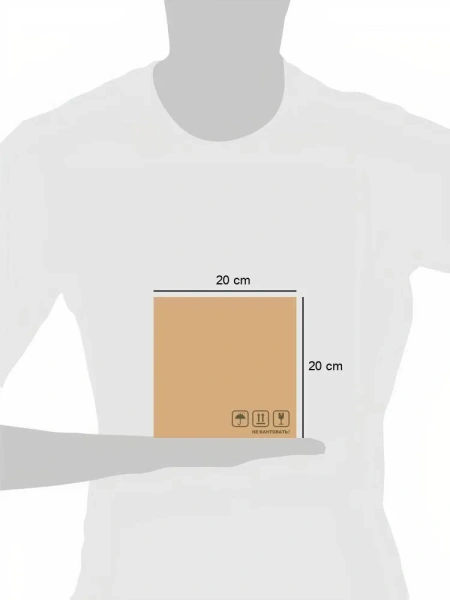 Ваза стекло EDG DISCO 20х30 см розовая 106750.500