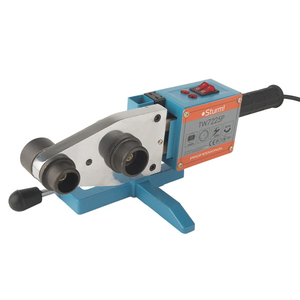 Аппарат для сварки пласт. Труб "Проф" Sturm!, TW7225P, 2500 Вт, 6 насадок 20-63мм, кейс металл.