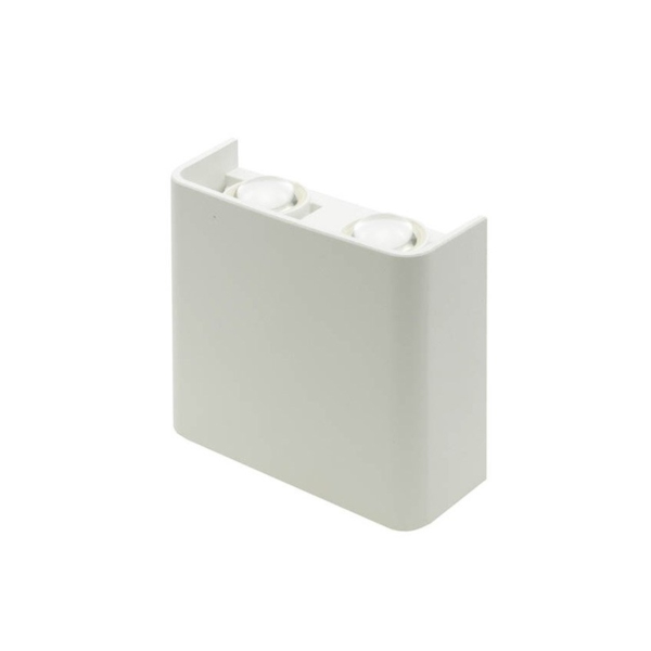 Светильник настенный уличный VT/BINO-2/4W/SMD/3xCCT/11*10CM/IP65/WHT/OUTWALL