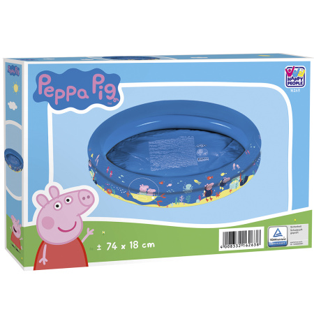 Бассейн детский надувной Happy People Peppa Pig 74 х 18 см 16263