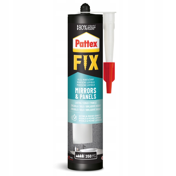 Клей PATTEX Fix Mirrors & Panels 440г Х12