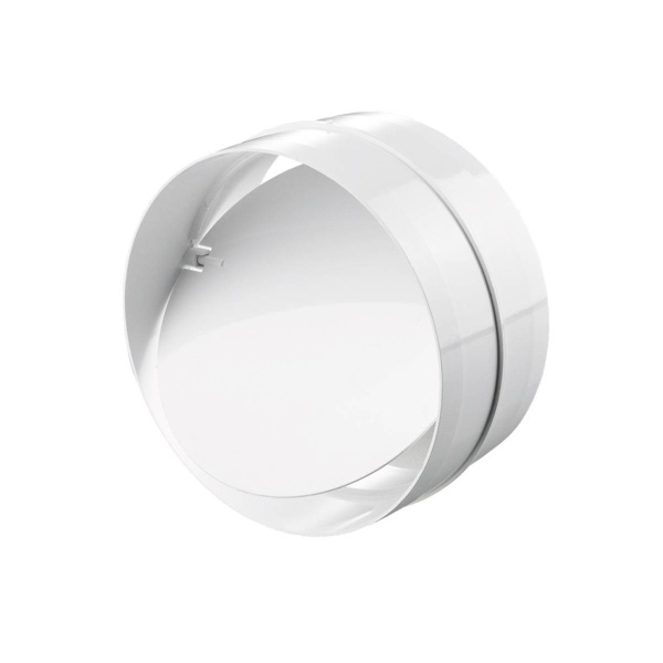 Соединитель круглый с обр. клапаном D=125