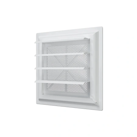 Решетка вентиляционная AIRVENT 281х281 регулируемая жалюзи пластик ERA
