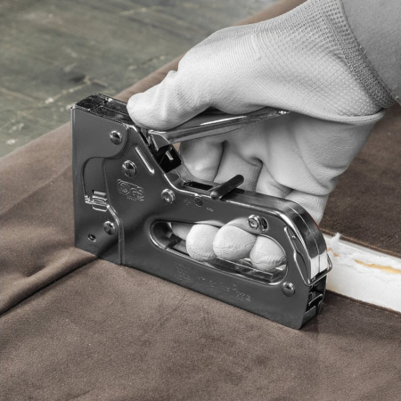 Степлер мебельный металлический регулируемый, тип скобы 53, 6-14 мм// MATRIX PROFESSIONAL