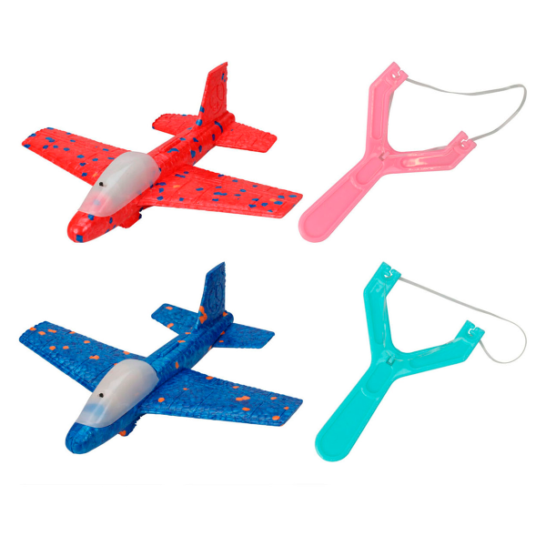 Самолет с рагаткой 17 см 2 цвета в ассортименте DL9000690 К