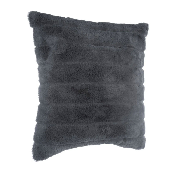 Подушка декоративная Atmosphera 45х45 см мех серый 146232L