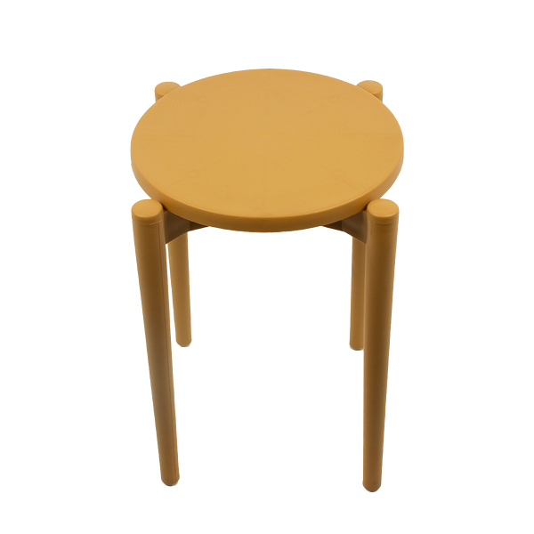 Табурет LILI пластик горчичный PRC