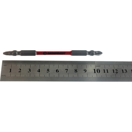 Биты двустор., торсион., PH2x110мм, сталь S2, 1шт, БОЕКОМПЛЕКТ BPH2-110DOUBLE